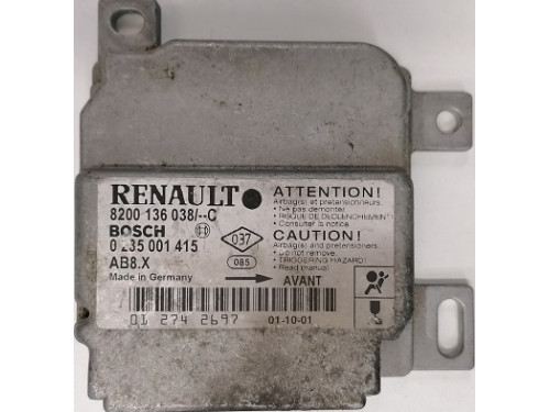 CENTRALINA AIRBAG RENAULT